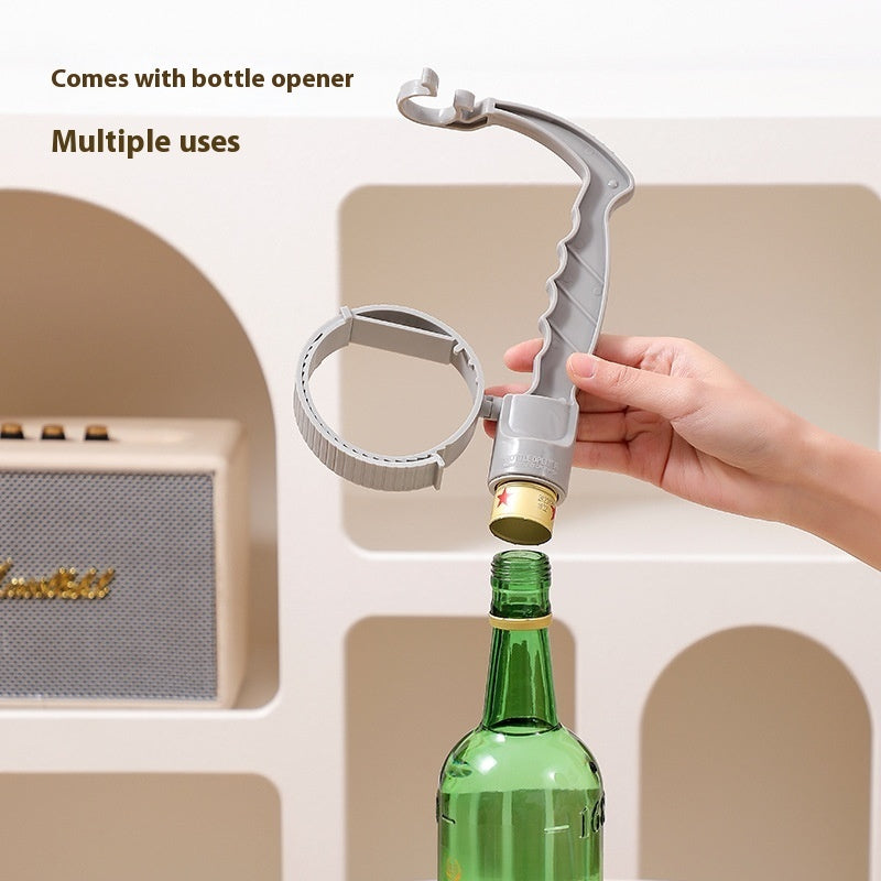 Beverage Bottle Handle Holder