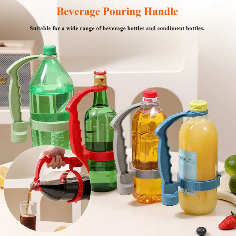 Beverage Bottle Handle Holder