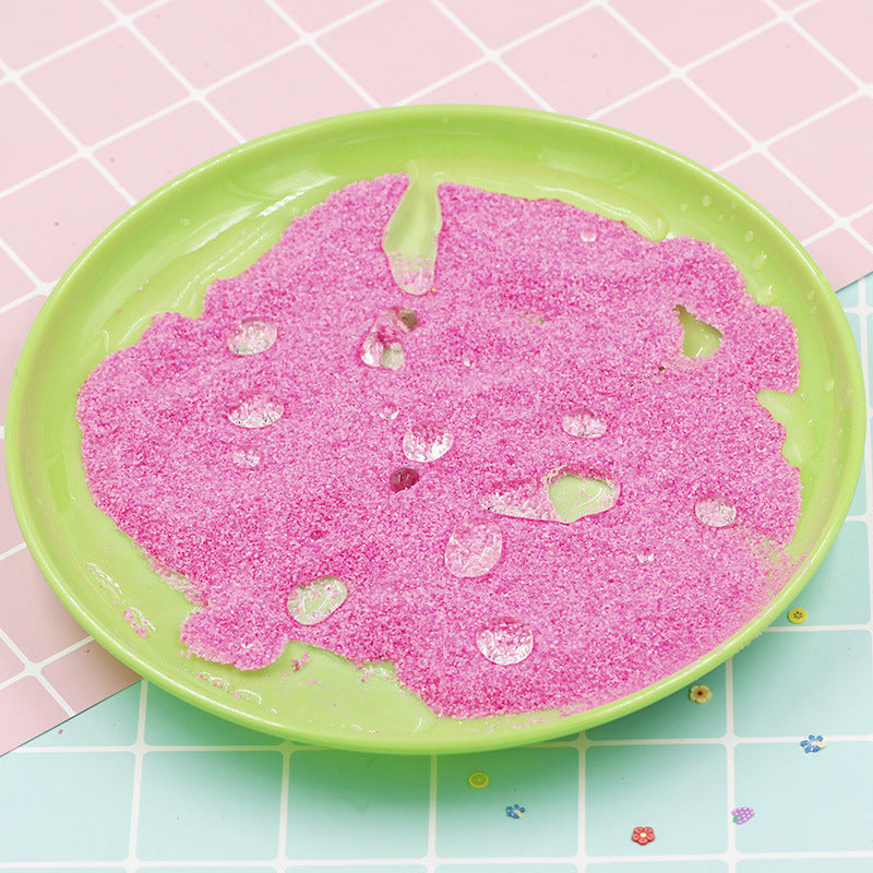 DIY Not Wet Magic Sand Handmade Toys Non-toxic Magic Mars