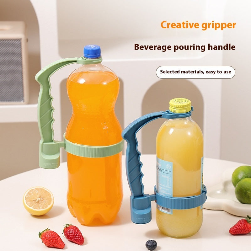 Beverage Bottle Handle Holder