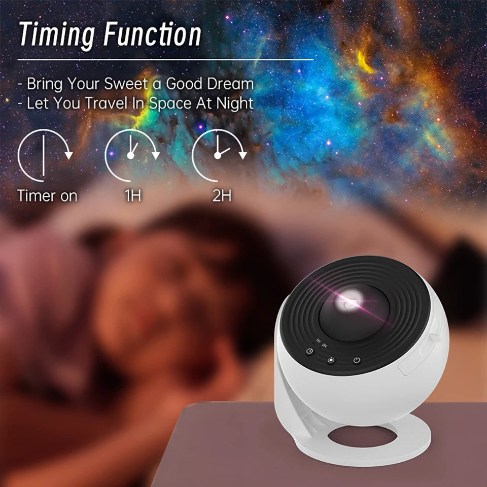 2025 New Galaxy Projector - Transform Your Room into a Starry Universe