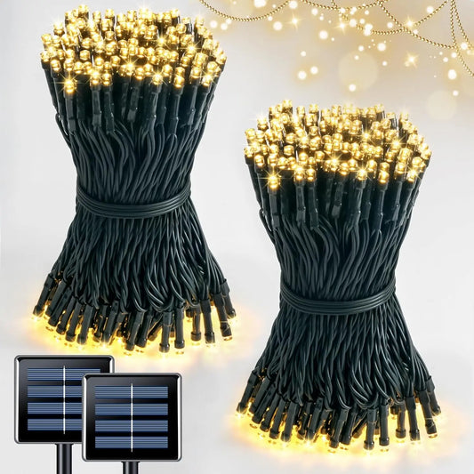Solar Light String LED Outdoor Lawn Holiday Christmas Decorative Light