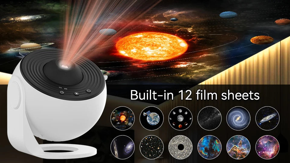 2025 New Galaxy Projector - Transform Your Room into a Starry Universe
