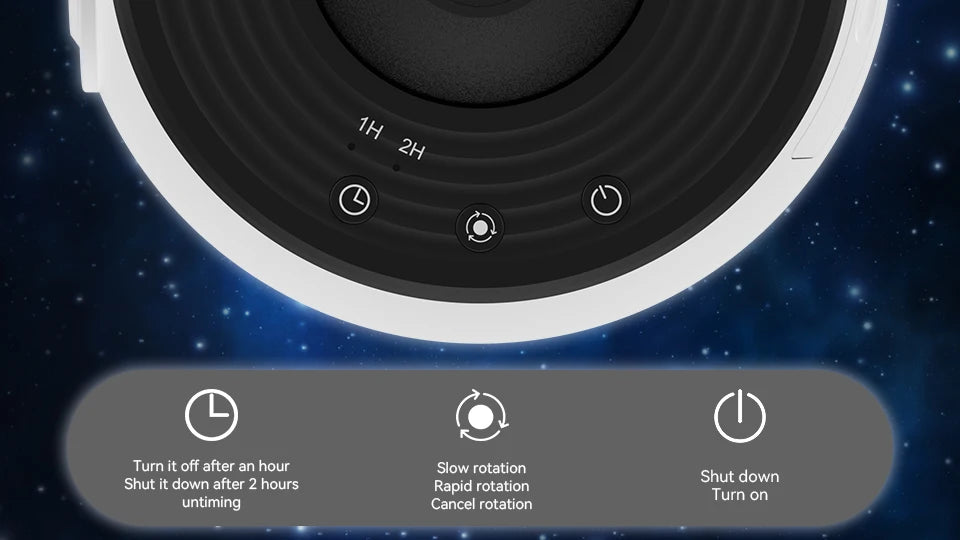 2025 New Galaxy Projector - Transform Your Room into a Starry Universe