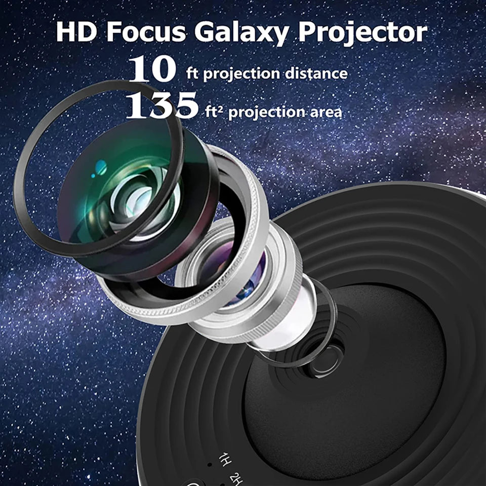 2025 New Galaxy Projector - Transform Your Room into a Starry Universe