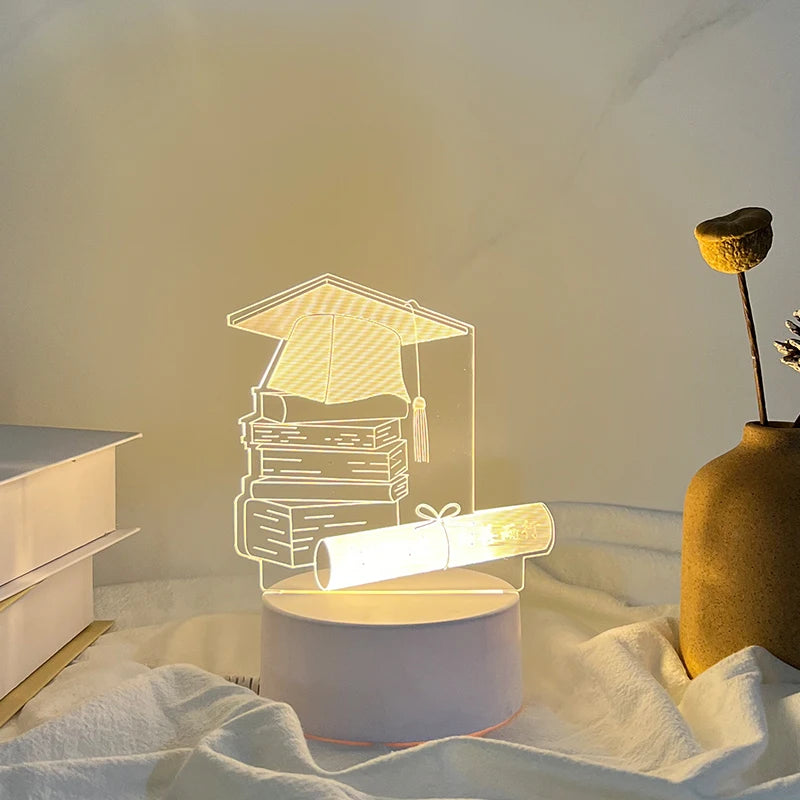 3D Illusion USB Desk Lamp -