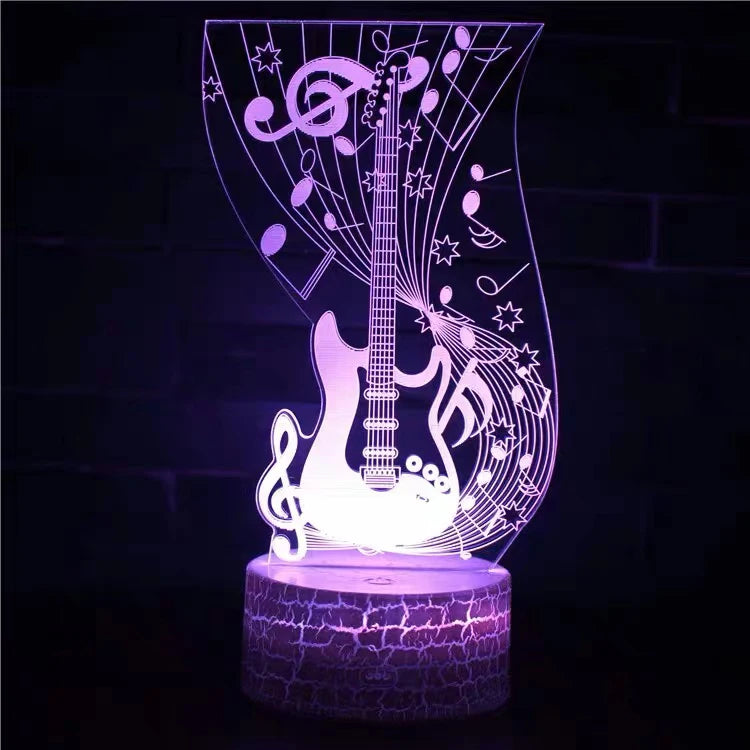 3D Illusion USB Desk Lamp -