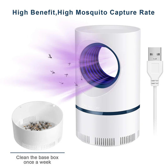 Electric Fly Bug Mosquito Killer LED Light Trap
