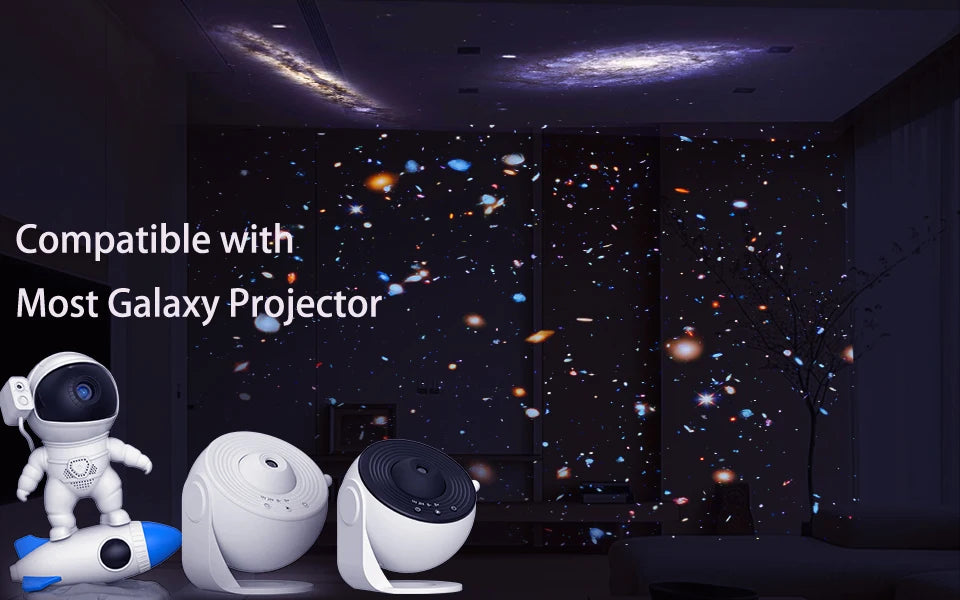 Night Light Galaxy Projector Starry Sky Projector Planetarium Lamp 6 Pack