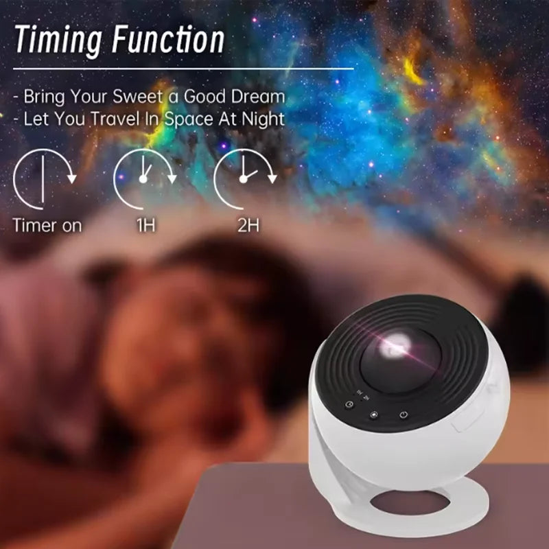 2025 New Galaxy Projector - Transform Your Room into a Starry Universe
