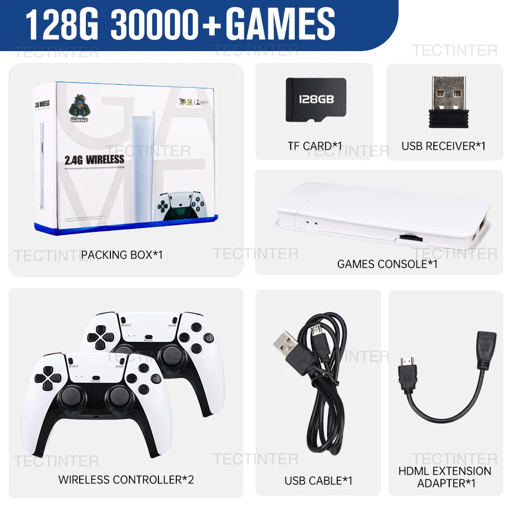 M15 Game Stick 4K Mini Retro Video Game Console