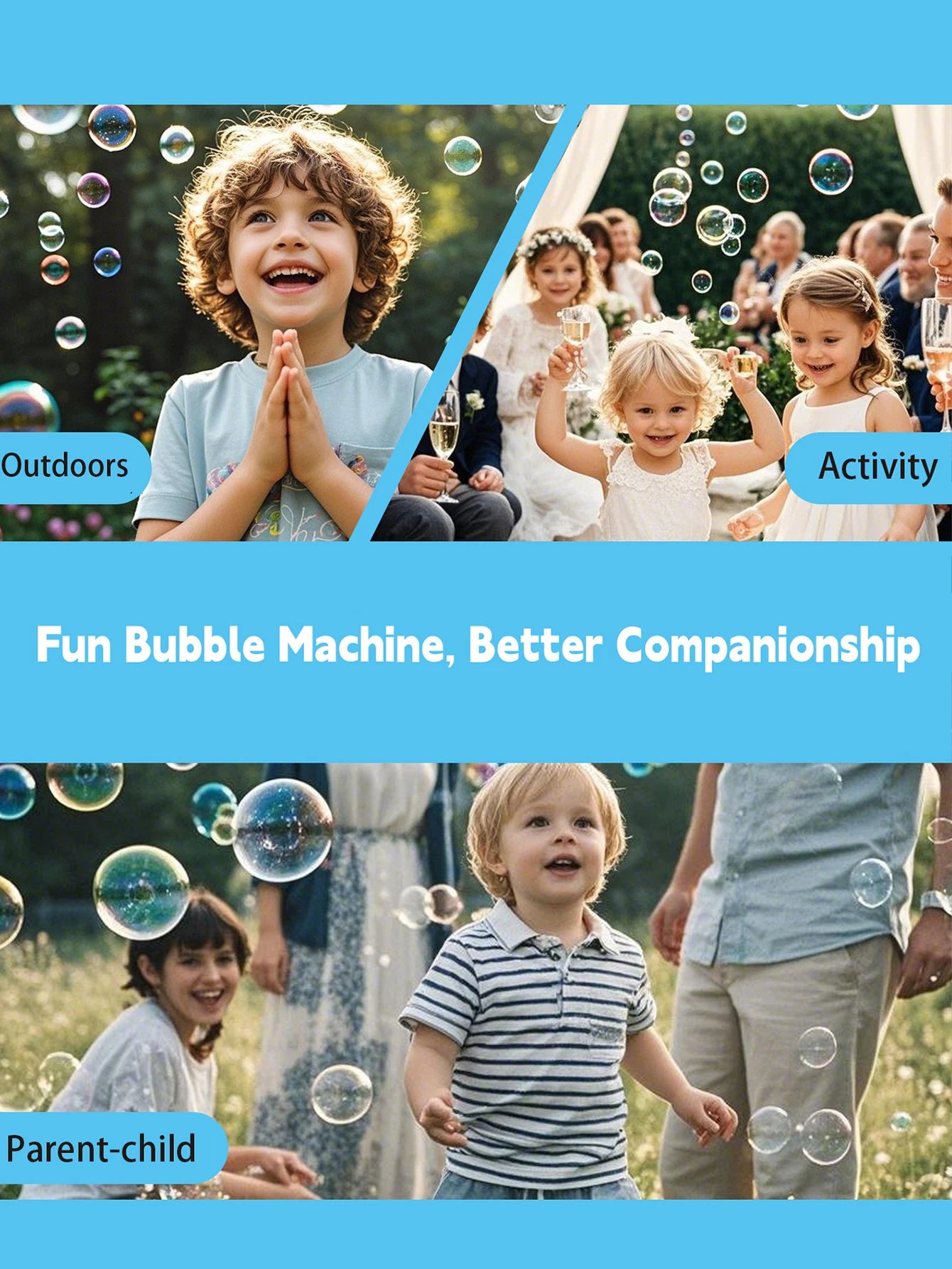 Bubble machine handheld