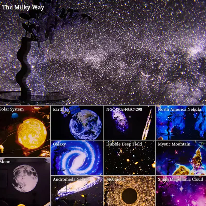 2025 New Galaxy Projector - Transform Your Room into a Starry Universe