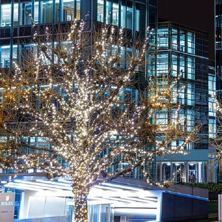 LED Solar String Light Fairy Outdoor Garden Lamp Christmas Garland