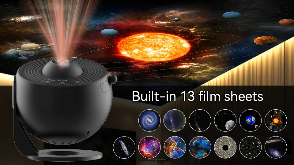 2025 New Galaxy Projector - Transform Your Room into a Starry Universe