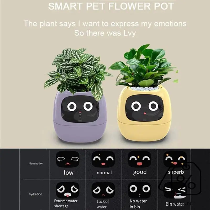 BAAG-AI Smart Plant Robot with 7 Sensors